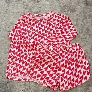 Valentines Pj set
